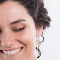 Pendientes Botanik Hojas Color Plata T. Única-216627 Pendientes Botanik Hojas Color Plata T. Única-216627 3